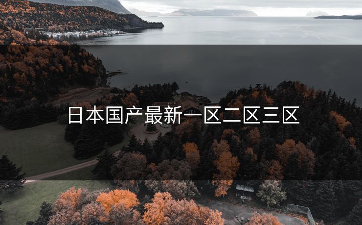 日本国产最新一区二区三区